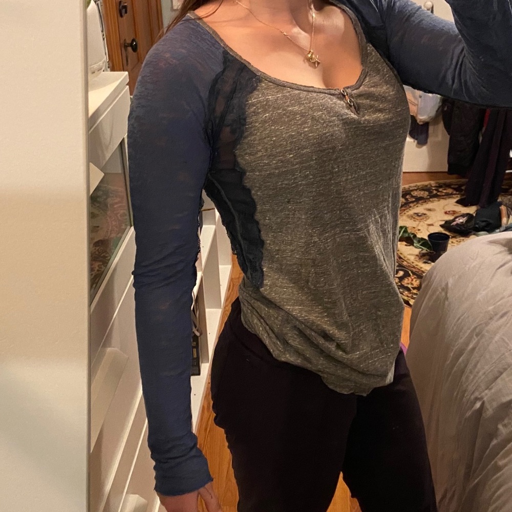 Lace Free People Top